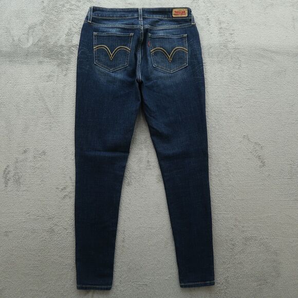 Levi's 535 Jeans Women's Fits 30x31 (No Size Tag) Blue Mid-Rise Legging Denim - Picture 1 of 16